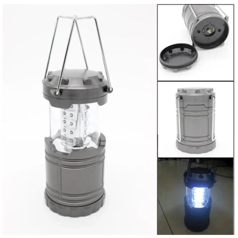 30LED Portable Bright Outdoor Camping Retractable Tents Lantern Flashlight Emergency Lamp Torch Light Outdoor  Multi Tool