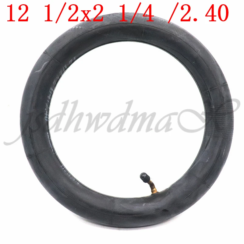 CHAOYANG 12 1/2 2 1/4/2.40 90 degree Valve Stem Inner Tube tyre tire  inch fits gas and electric scooter e-Bike Mini dirt bike