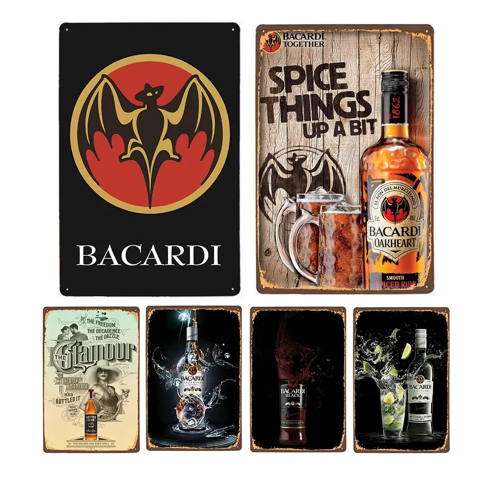 

Vintage Cold Wine Beer Plaque Whiskey Metal Tin Signs Poster Painting Retro Wall Art Sticker Pub Bar Home Decor Plate 20x30CM