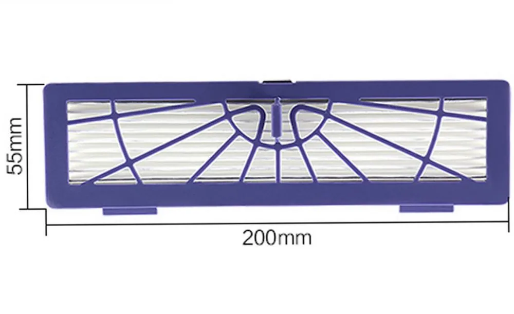 10ピース/ロット交換用hepaフィルターサイドブラシ格好いいbotvac 70e 750 80 85ロボット掃除機掃除機パーツ送料無料