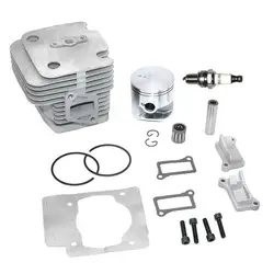 Kit de pistão de cilindro 51MM para Husqvarna 75.6cc Ventilador de mochila 580BFS 578BTF 580BTS 580BFS Mark II 580BTS Mark II 578385001