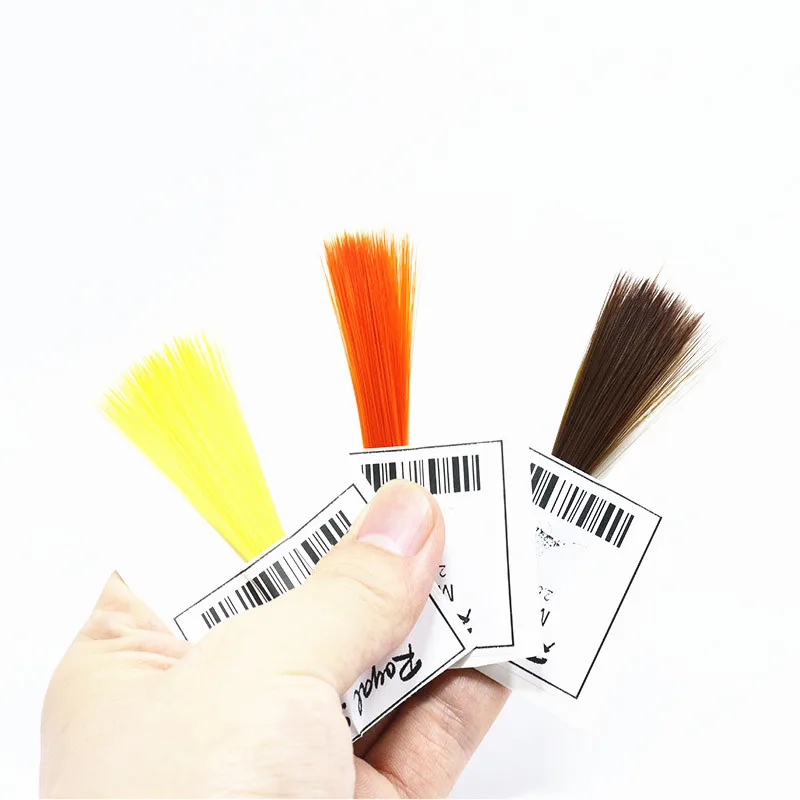 1bundle fly tying synthetic tail fibers 2.5\'\'long mayfly tails 7optional colors watershed treated microfiber fly tying materials