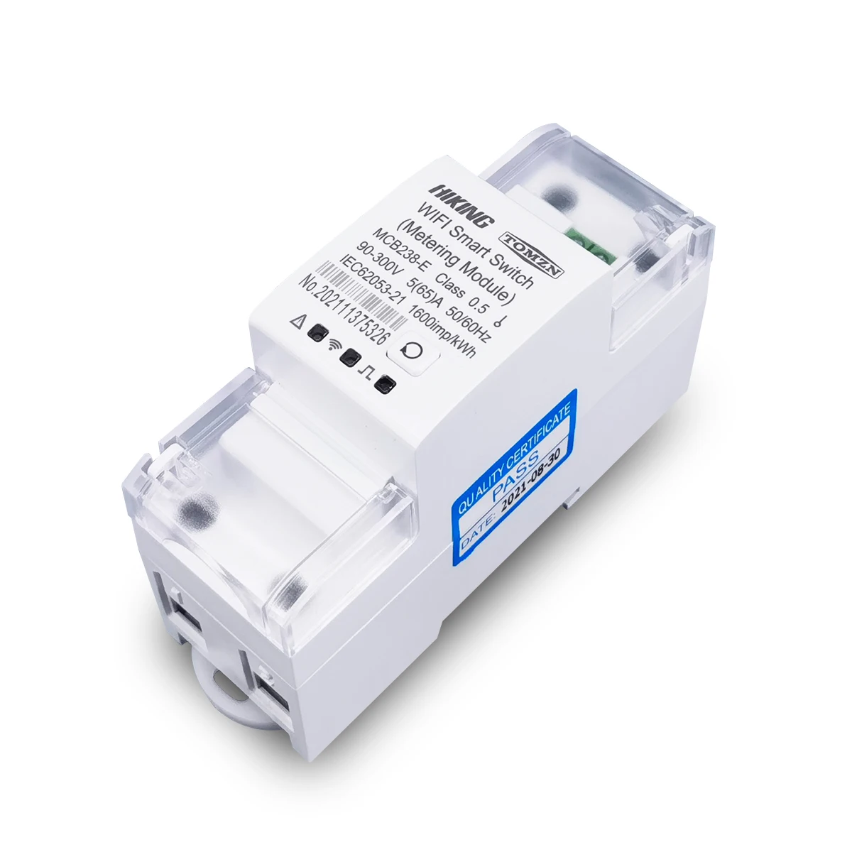 Imagem -04 - Tuya Monofásica wi fi Interruptor Inteligente Medidor de Energia Kwh Medição Monitoramento Interruptor Interruptor Interruptor Temporizador Relé Mcb 65a Tomzn