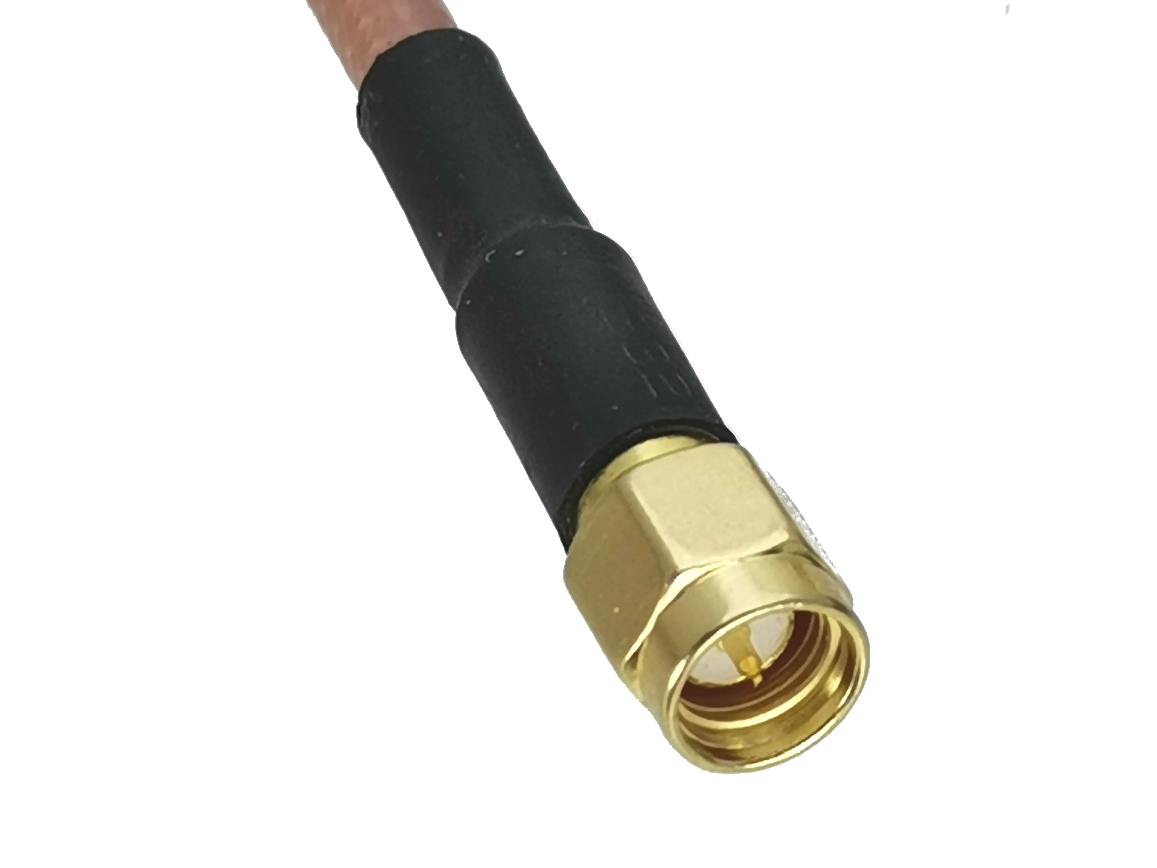 Rg142 sma plugue macho para sma conector reto rf coaxial jumper cabo 6 polegadas ~ 10m