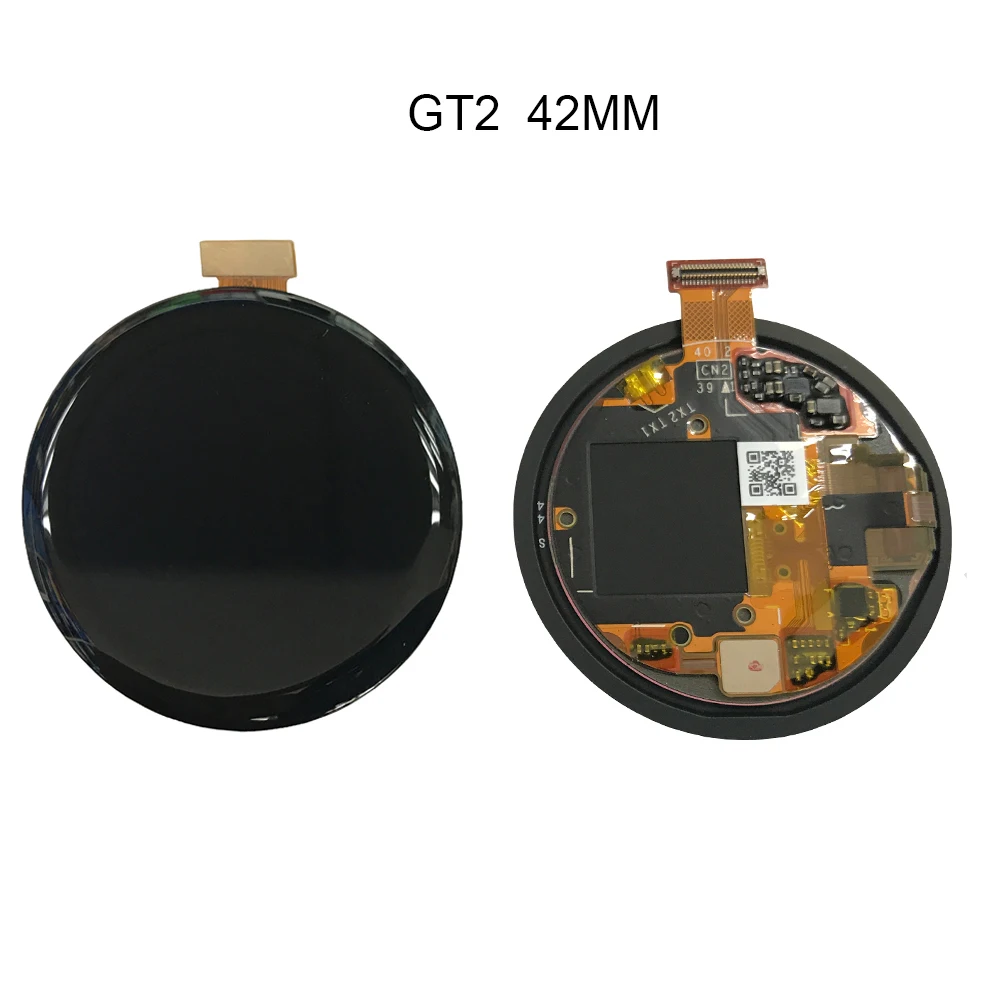 Replacement LCD Screen Assembly for Huawei Watch GT2 42MM DAN-B19 Accessories AMOLED LCD Touch Panel Display Screen Repair Parts