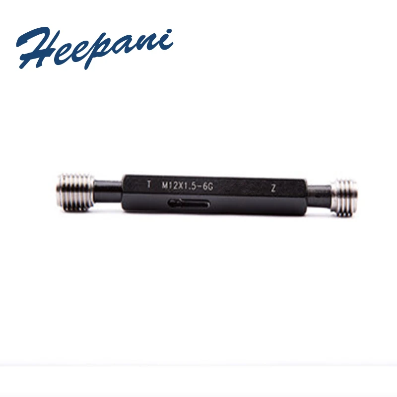 Calibrador de enchufe de rosca, medidores fijos internos de alta precisión, 6G, M2 - M20 / M12X1.5/M16X1.5, 6G