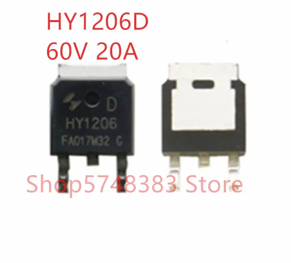 

10PCS/LOT 100% new original HY1206D HY1206 60V 20A HY1210D HY1210 100V 26A HY1306D HY1306 60V 25A HY1310D HY1310 100V 30A TO-252