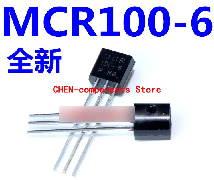 50pcs Brand new original MCR100-6 TO-92