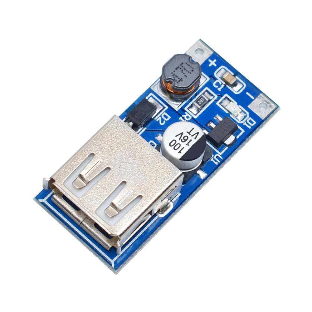 WAVGAT DC-DC USB Output charger step up Power Boost Module 0.9V ~ 5V to 5V 600MA USB Mobile Power Boost Board