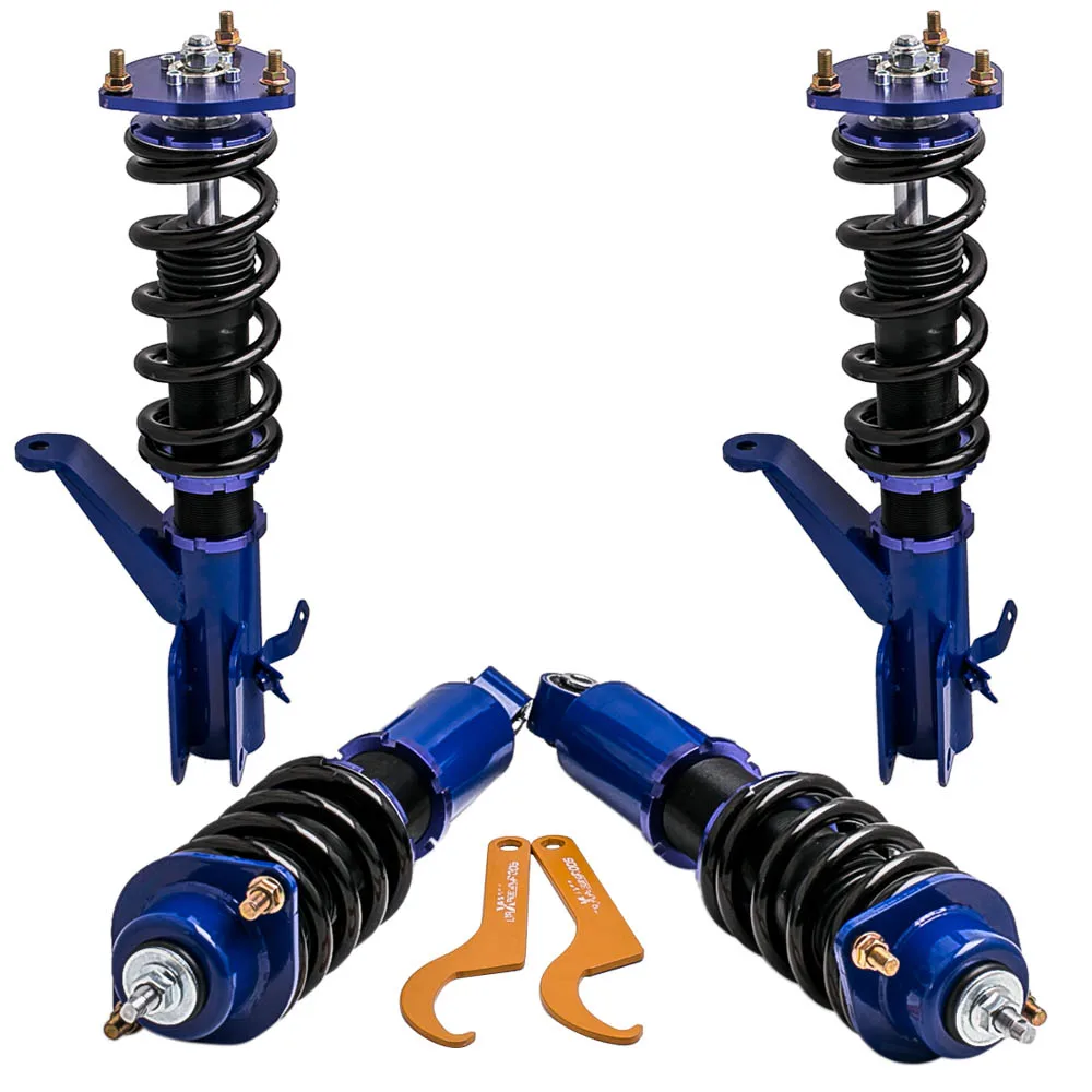 4PCS Coilover Kits For Honda Civic EM2 2001 2002 2003 2004 2005 Struts Adjust Height