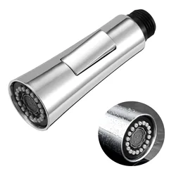PULVERIZADOR extraíble para grifo de cocina, boquilla de chapado, ahorro de agua, cabezal de pulverización para lavabo de baño, 1 unidad