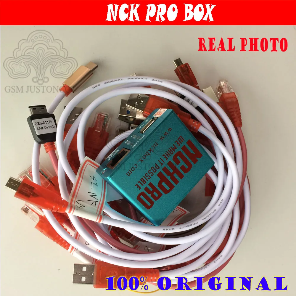 NCK PRO Box, NCK Pro 2 Box, NCK + UMT 2 in 1 Box, 16Cables, Newest