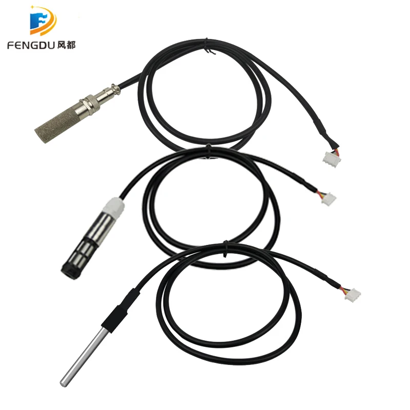 

Temperature Sensor Humidity Detector Thermohygrometer Probe A B C Only for FD Smart Home 4G 2G 4CH 8CH Relay Controller