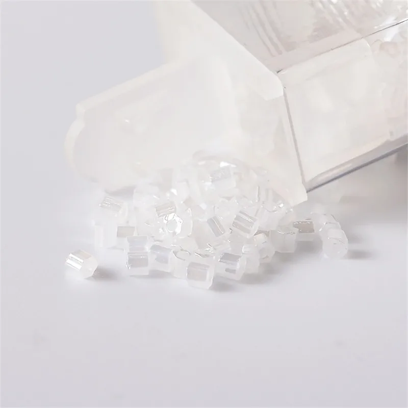 11/0 2,2mm Japan TOHO Perlen Hexagon 2-Cut Form 10g Glas Seed Bead Für Hand handemade Schmuck Machen – Detail 2