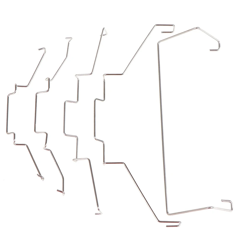 1 пара вентилятор радиатора CPU крюк фиксированный кронштейн вентилятор с пряжкой эластичные Сталь вентилятор с пряжкой