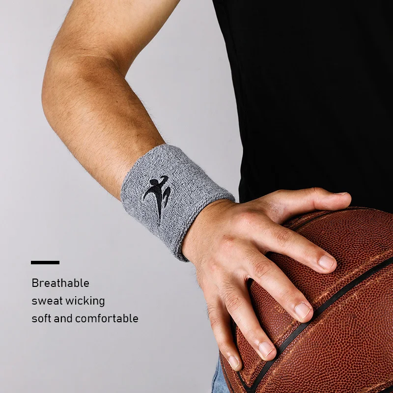 1 Pcs Sports Absorbing Wrist Guard Tennis Sweat Badminton Sports Wrist Band Support Wrist Guard Fitness Breathable Equipment