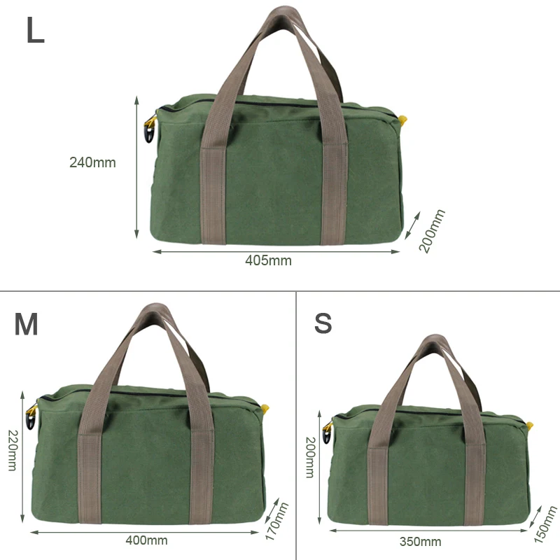 Multifunction Bags Tool Organizer Waterproof Oxford Canvas Hand Tool Storage Carry Bags Outdoor Sports Cycling Bags