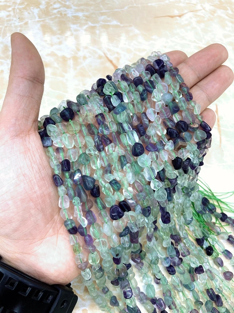 6-8mm Irregular Natural Amethyst Garnet Kunzite Labradorite Rose Quartz Chip Stone Beads For Jewelry Making Bracelets Necklace
