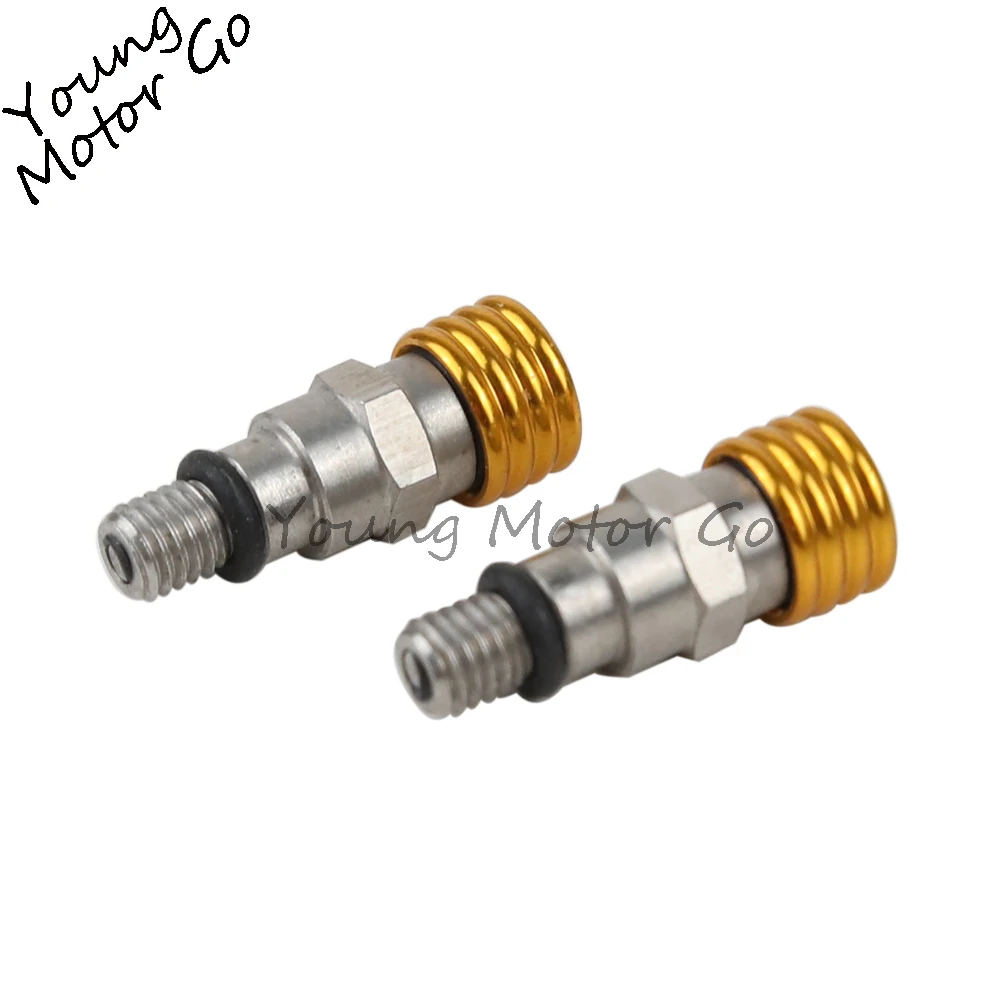 M5*0.8 Screw Fork Air Bleeder Relief Valve For Motorcycle Motocross KX125 KX KXF CRF 250 450 250R 250X 450 YZ125 WR250 Dirt Bike