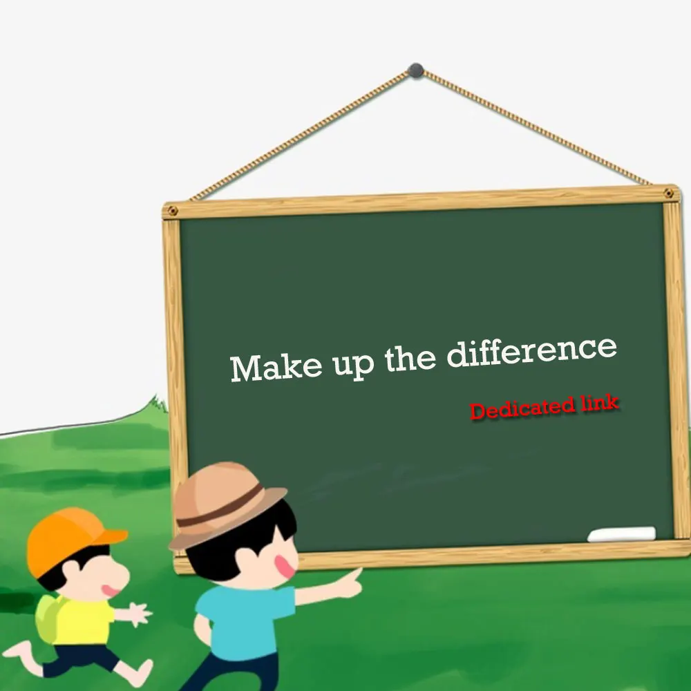 

Make up the difference