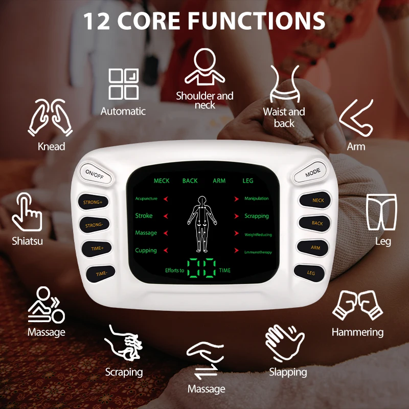 Eletric Compex Muscle Stimulation EMS Physiotherapy TENS Machines Shock Wave Massage Body Electrode Tens Pads Acupuncture Patche