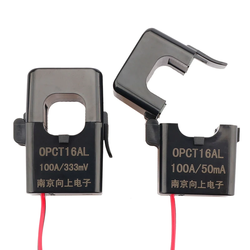 small high frequency split core Current Transformer OPCT16AL 5A 20A 50A 333mV 100A 3.3V current transformer measurement