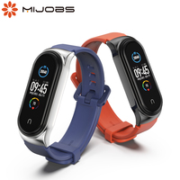 Strap for Xiaomi Mi Band 7 6 5 4 3 Silicone Bracelet for Mi Band 5 Strap Correa Miband 4 3 Wristband Pulseira NFC Global Version