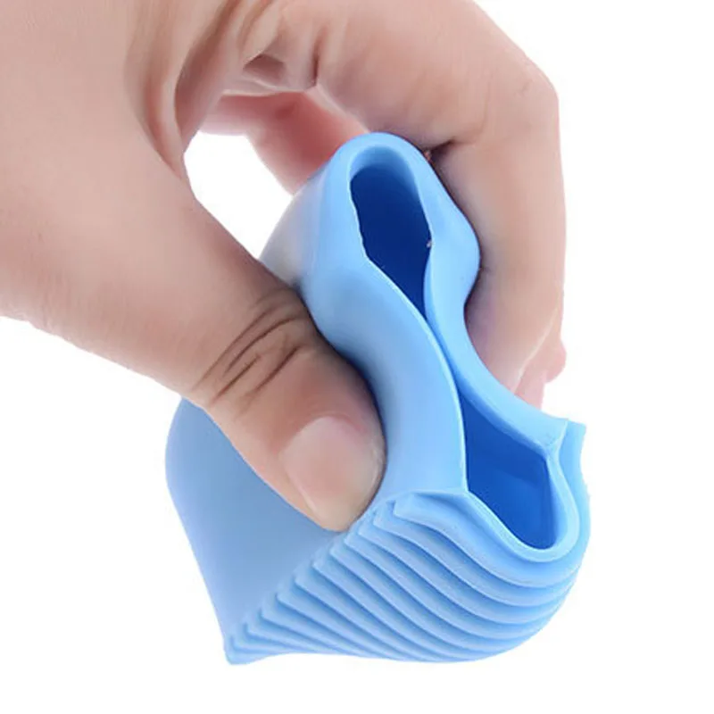 small Silicone Laundry Wash Board 1pc New Candy Color Non-slip Mini Washboard Scrubbing Brush Handheld Cleaning tool