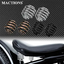 Motorcycle Solo Seat Spring Hardware Mount Kit Bronze /Black/Chrome For Harley Bobber Chopper Custom Old School Sportster XL