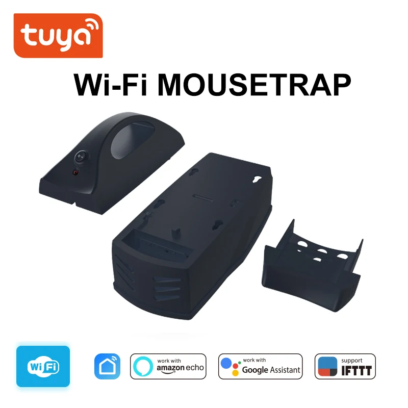 Imagem -06 - Tuya-armadilha para Ratos sem Fio Armadilha para Contenção de Pragas Ratos Sensor Wi-fi Controle por Aplicativo para Telefone Celular Smartlife