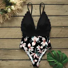 Women’s floral push-up swimsuit #2