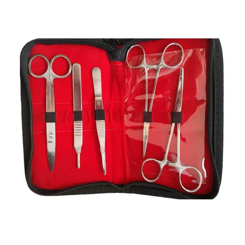 

Practice Dissecting Tools Kit Professional Lab Anatomy Dissecting Set for Students Laboratory Anatomy suture simulator WWO66