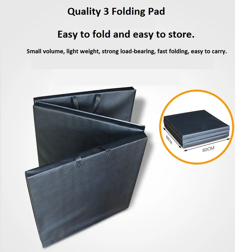 PortableThree-Fold Fitness Non-Slip Thickened Mat