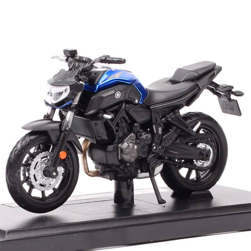 1/18 Scale Maisto 2018 Yamaha MT-07 Model Motorcycle Diecasts & Toy Vehicles YZR-M1 Bike YZF R1 R6 Road Star Racing Of Kids Gift