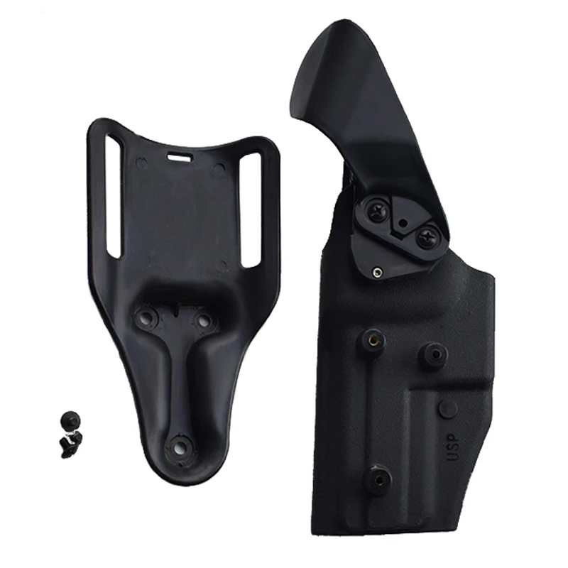 Funda para pistola táctica de caza, funda para cinturón de pistola HK USP, accesorios para pistola de mano, funda para cintura derecha