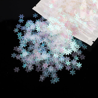20g 8mm Glitter Christmas Snowflakes Sequins Confetti Artificial Snow Ornaments Christmas Decoration For Home Navidad 2026 Natal