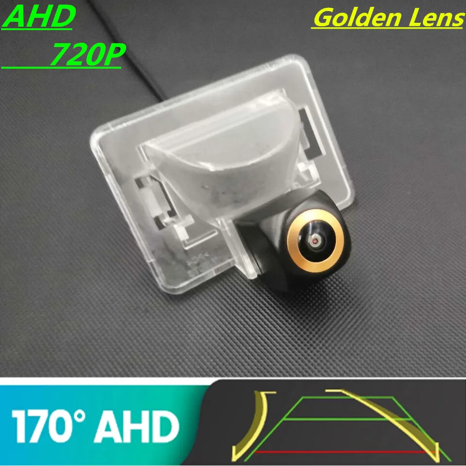 AHD 720P Golden Lens Trajectory Car Rear View Camera For Mazda 5/Mazda Premacy 2006 -2010 Reverse Vehicle Monitor