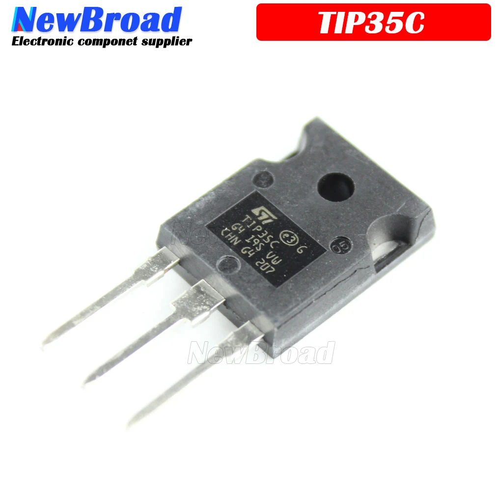 5PCS TIP35C TIP35 TO-247 Bipolar Transistors BJT 25A 100V 125W NPN new original 35C