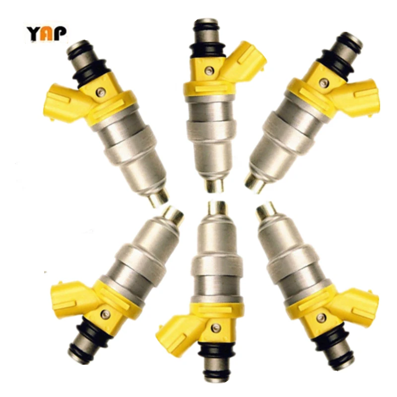 

NEW Fuel Injector (6) FOR TOYOTA Supra 2JZGE 3.0L L6 23250-70040 23209-70040 1986-1988