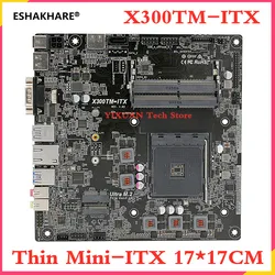 Qriginal For ASRock X300 X300TM-ITX Motherboard supports four generations of Ruilong mini host all-in-one machine 100% TEST OK
