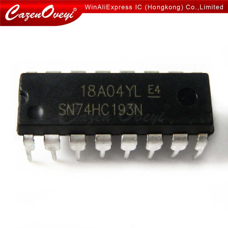 5pcs/lot HD74HC193P SN74HC193N 74HC193 DIP-16 In Stock