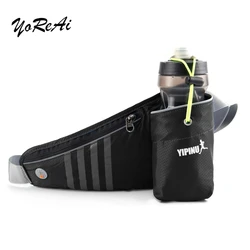 Outdoor Running Waist Belt Bag Packs Marathon With Water Bottle holder For Phone Sports Trail Running Bag Men Women Fanny Pack