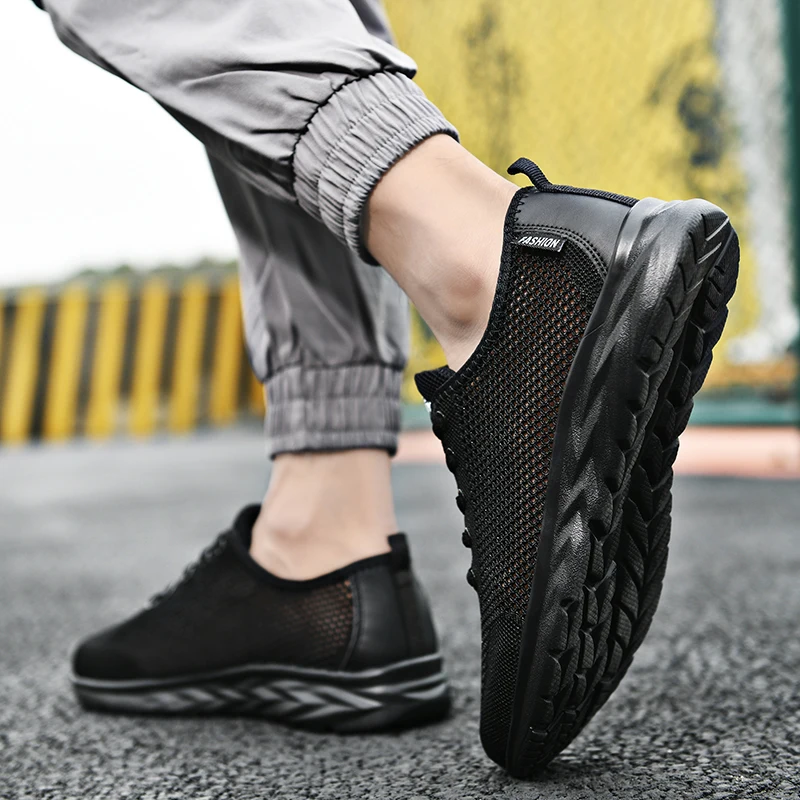 Men's Moccasin and Light Casual Shoes, Men's Breathable Spring and Autumn Casual Sports Shoes, Sizes 38-47, New 2021