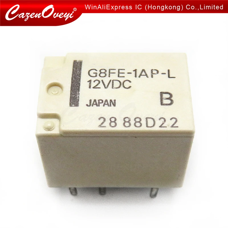 10pcs/lot G8FE G8FE-1AP G8FE-1AP-L 12VDC relay DIP-6 In Stock