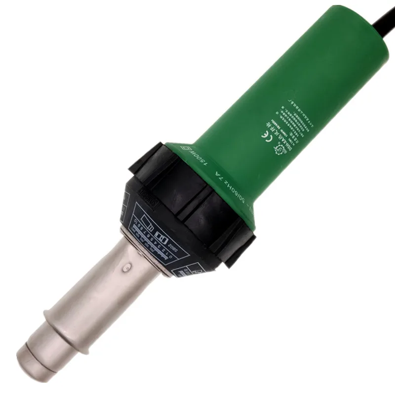 220V 1500W อิเล็กทรอนิกส์ปืนเชื่อมพลาสติกความร้อนชุดเครื่องมือ + หัวฉีดแบบบูรณาการ PVC PP PPR พิเศษเชื่อมปืนสำหรับชั้นวัด