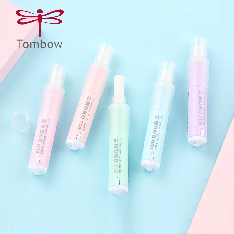 1 Japanese Tombow MONO Eraser Lipstick Limited Edition EH-SSM Children's Gift Spinning Core