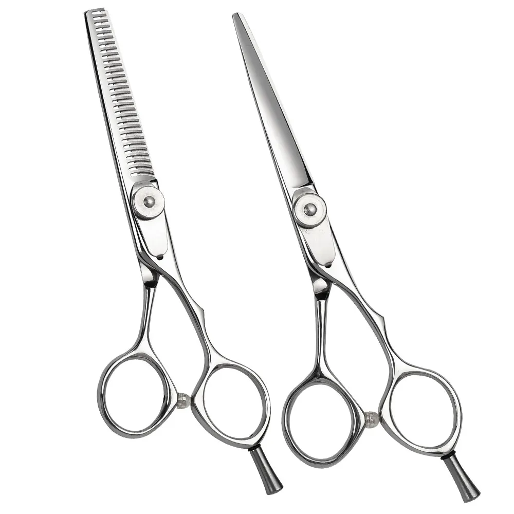 

5.5"/630T Japanese quality hair shears Professional hair cutting thinning scissors styling tool Japanese 440C