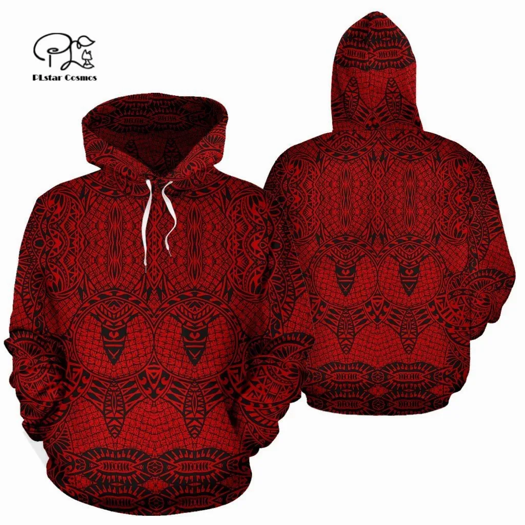 

PLstar Cosmos 3DPrint Newest Tattoo Tribal Polynesian Premium Awsome Unique Harajuku Streetwear Unisex Hoodie/SweatshirtZip 2