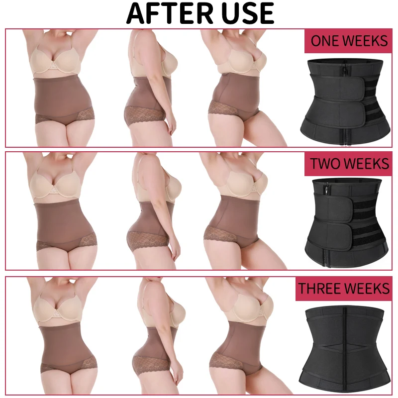 Waist Trainer Neoprene Sweat Shapewear Body Shaper Women Slimming Sheath Belly Reducing Shaper Workout Trimmer Belt Corset