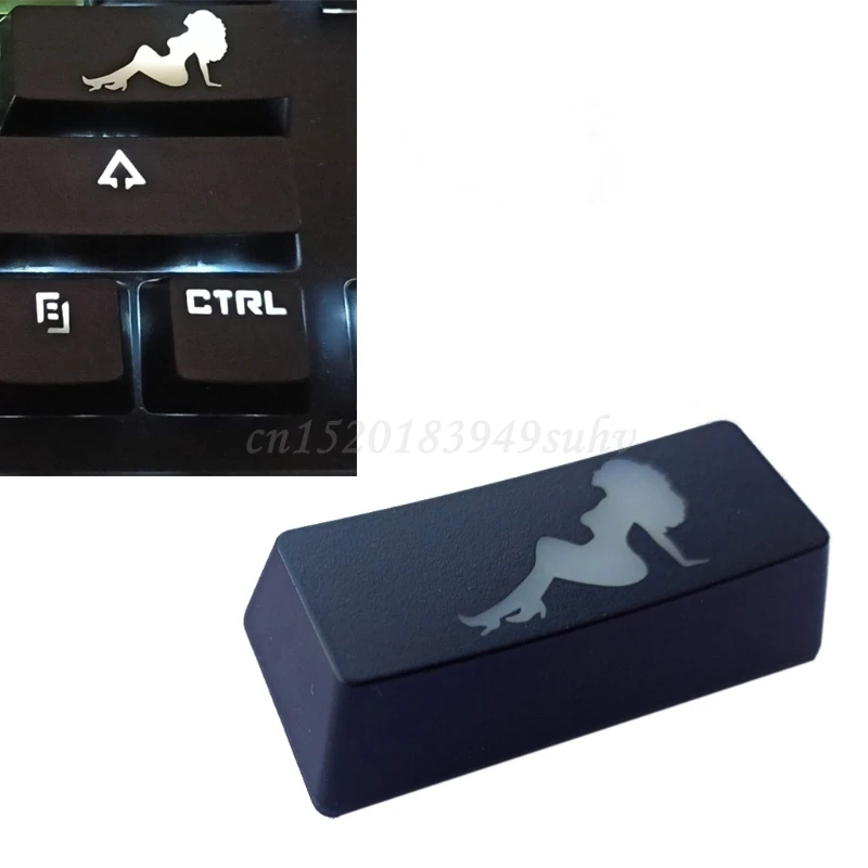 R2 2.25U Enter Key Shine Through Keycaps ABS Etched Backlit Keycap for Mechanical Keyboard